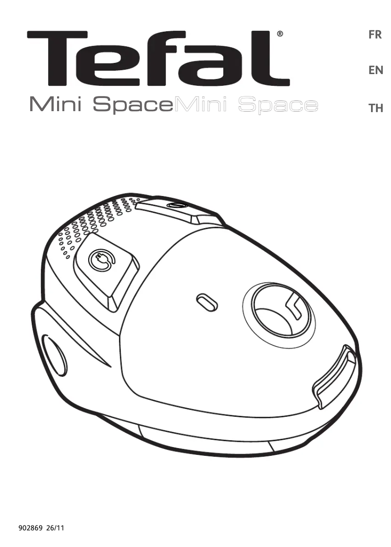 Page 1 of the manual User Manual Tefal Mini Space TW1851