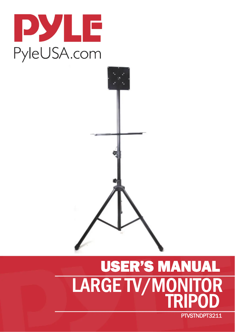 First page image of the manual for PTVSTNDPT3211