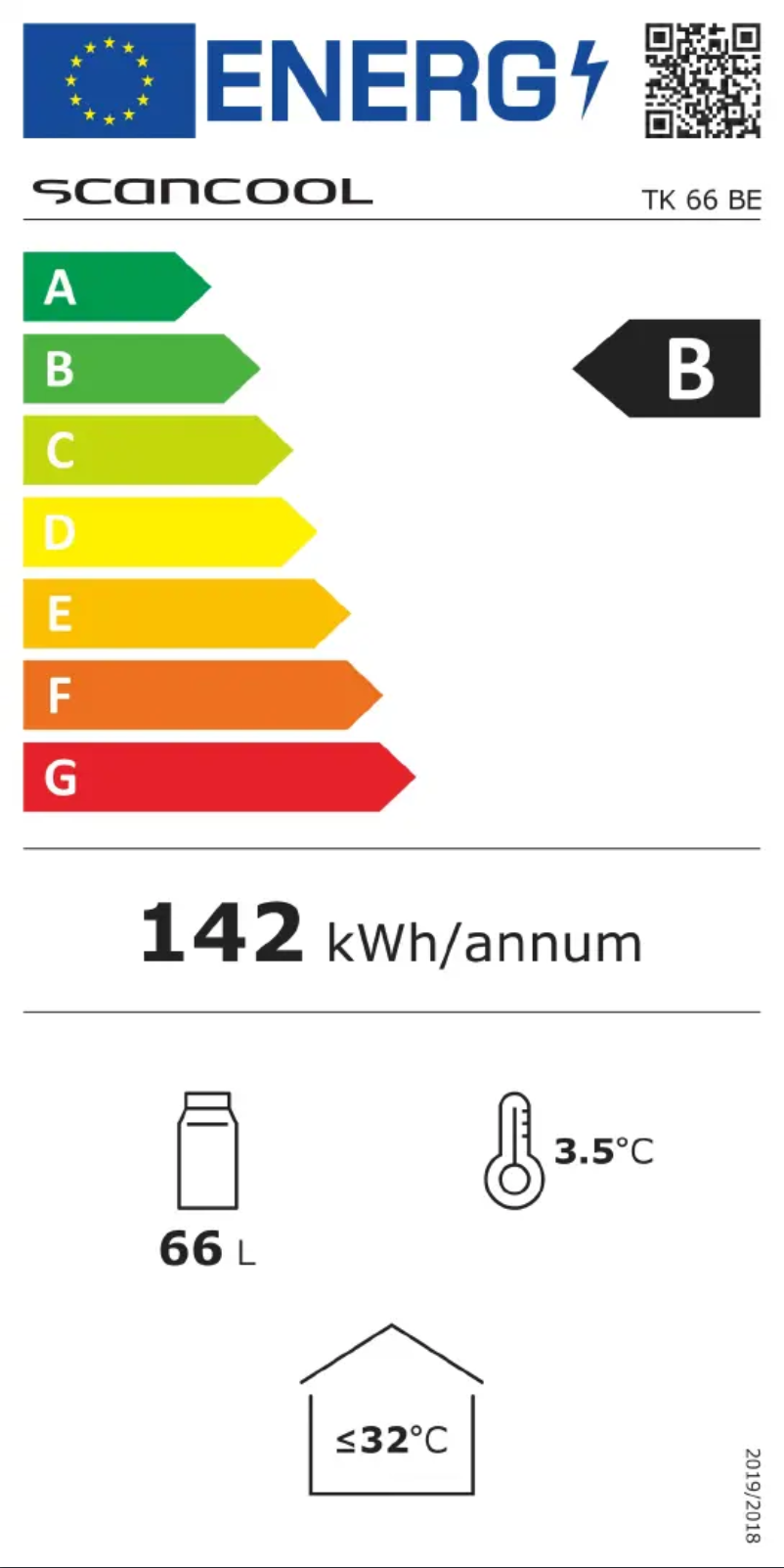 First page image of the manual for TK 66 BE