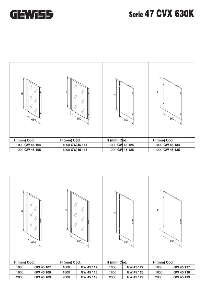 Page 1 of the manual User Manual Gewiss GW45107