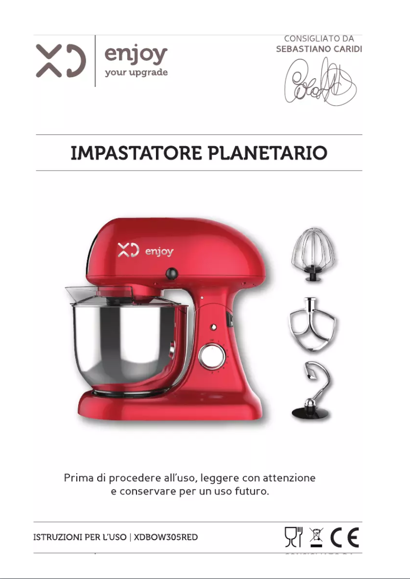 Page 1 of the manual User Manual XD BOW305RED