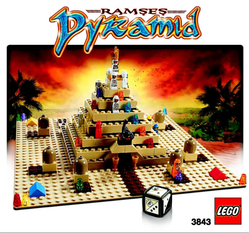 Page 1 of the manual User Manual Lego Ramses Pyramid