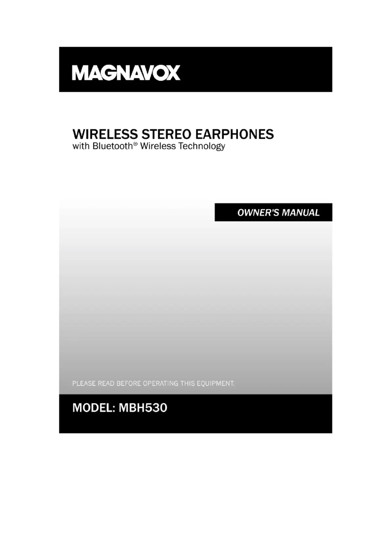 First page image of the manual for MBH530