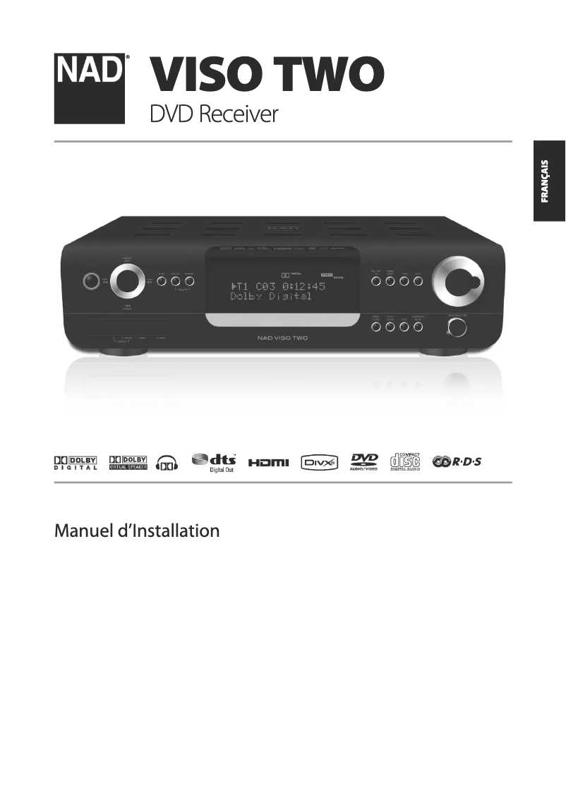 First page image of the manual for VISO Two