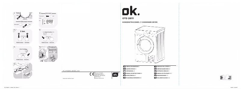 First page image of the manual for OTD 28111