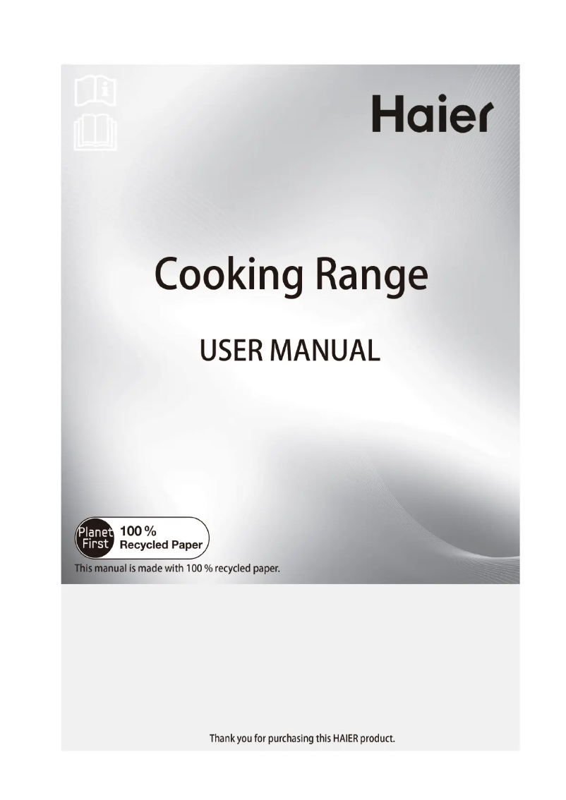 Page 1 of the manual User Manual Haier HCR9051EGS