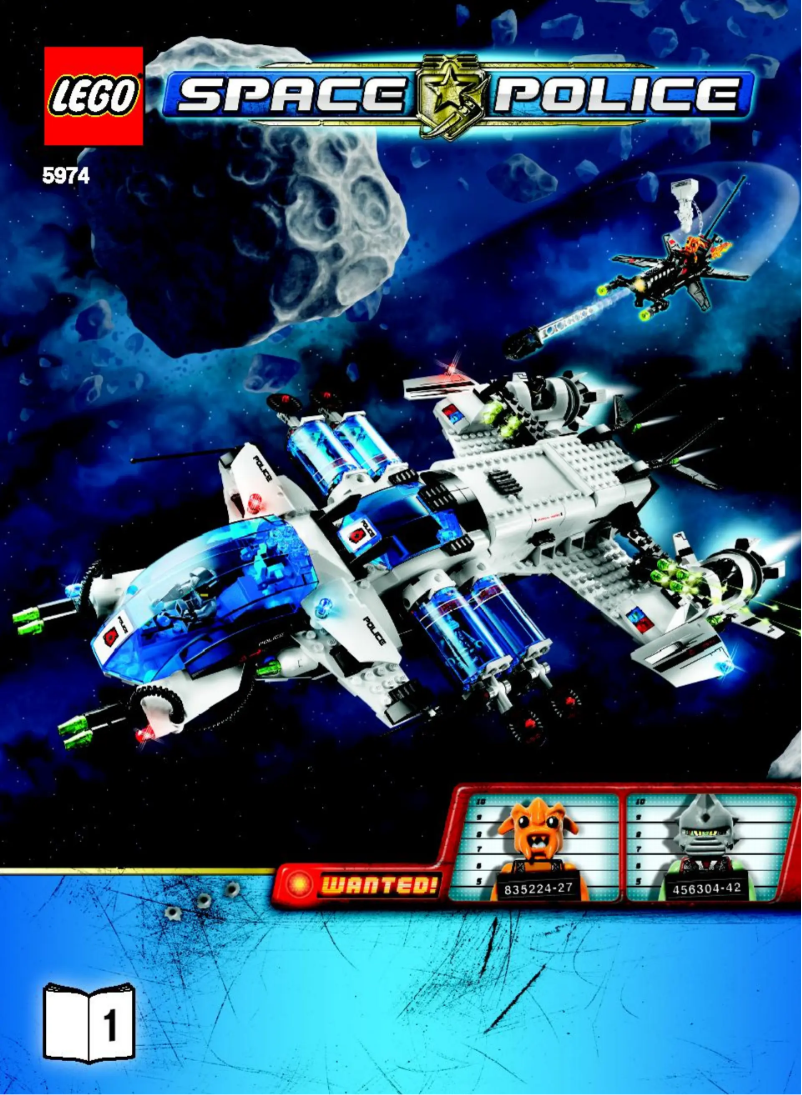 Page 1 of the manual User Manual Lego Galactic Enforcer