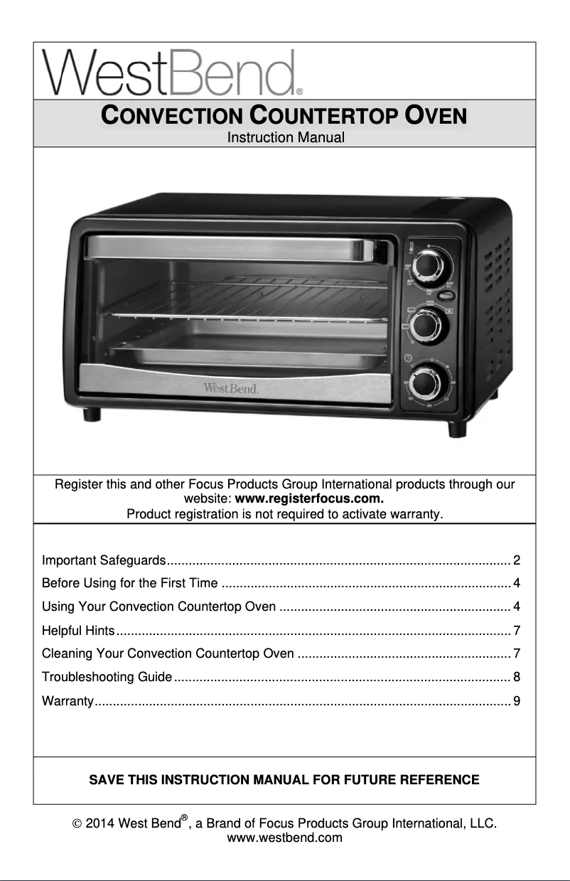 Image de la première page du manuel de l'appareil 74107