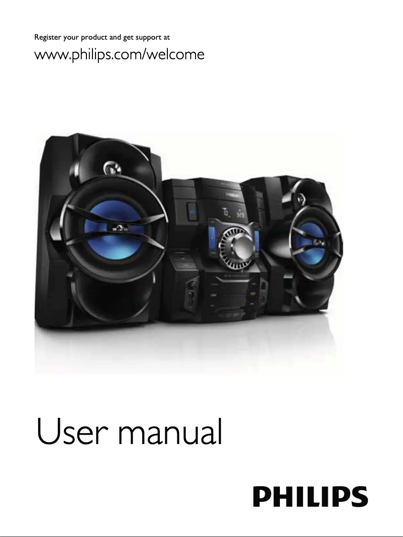 First page image of the manual for FWM3500