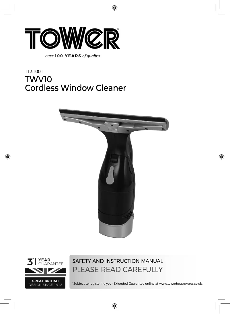 Image de la première page du manuel de l'appareil T131001