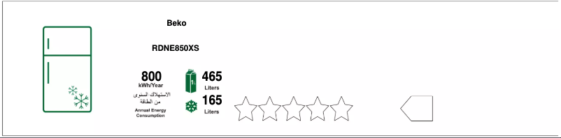 First page image of the manual for RDNE850XS