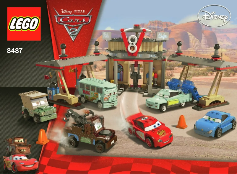 Page 1 of the manual User Manual Lego Flo's V8 Café