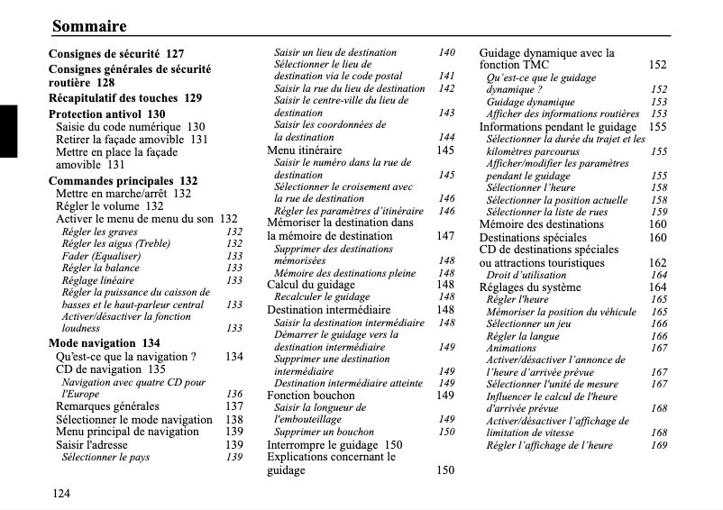 Image de la première page du manuel de l'appareil Indianapolis Pro 7950
