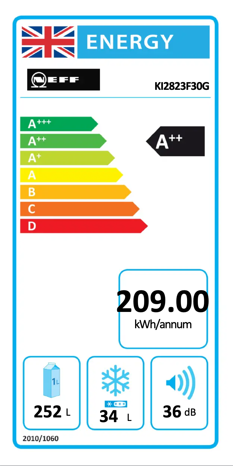 First page image of the manual for KI2823F30G