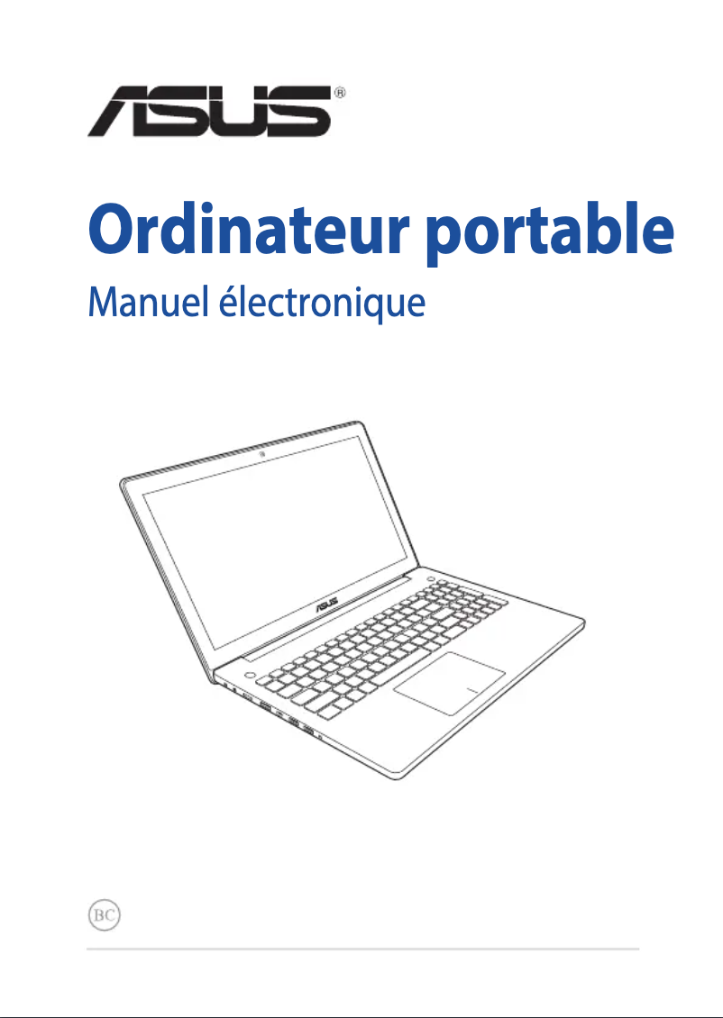 First page image of the manual for ROG G550JX