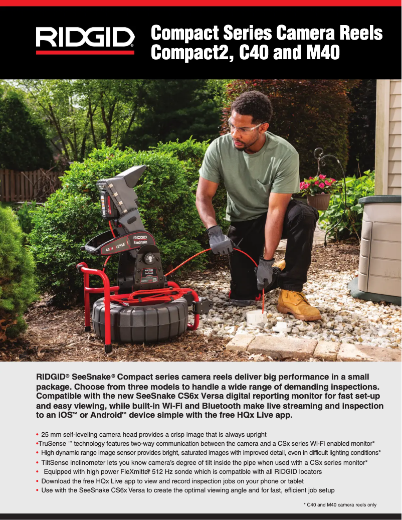 Page 1 of the manual Catalogue Ridgid SeeSnake Compact 2