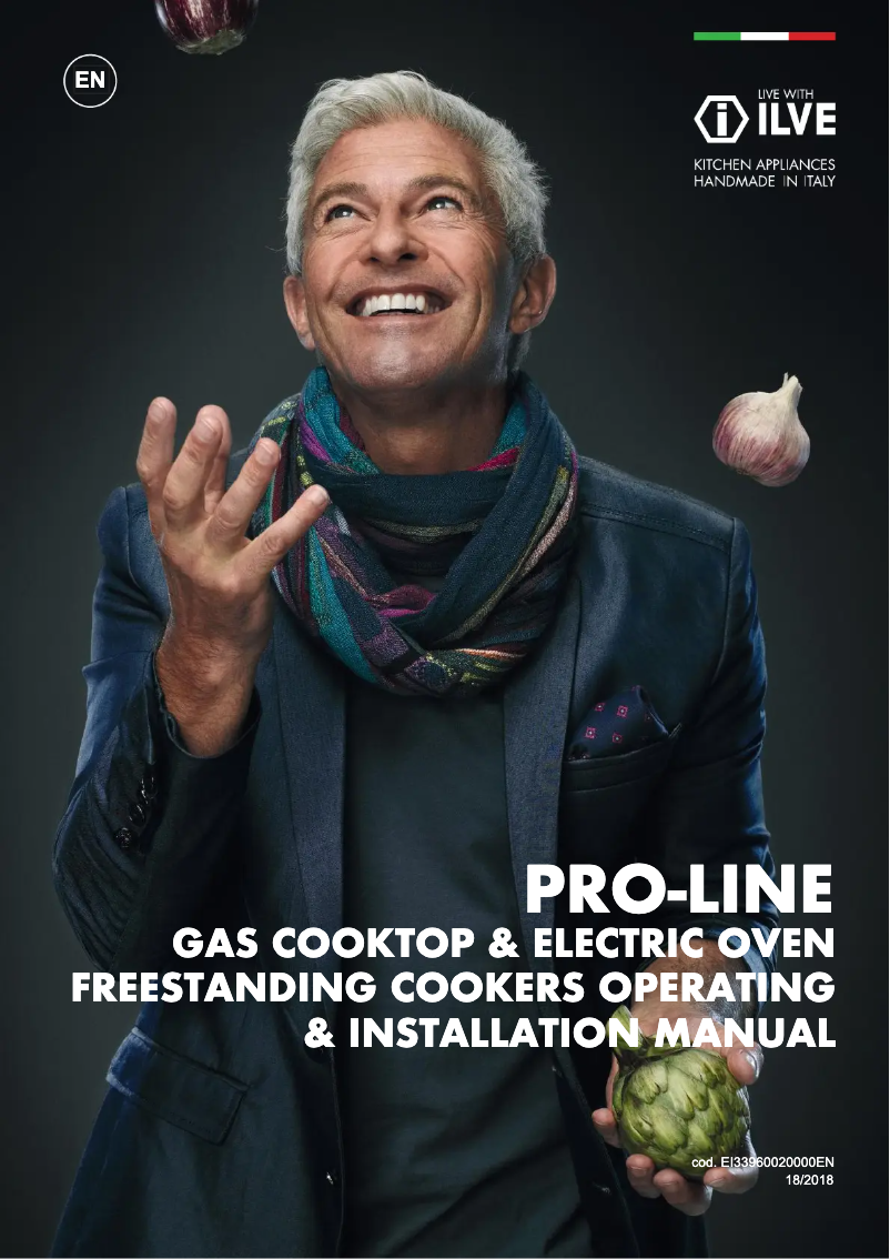 Page 1 of the manual User Manual Ilve NT96WMP