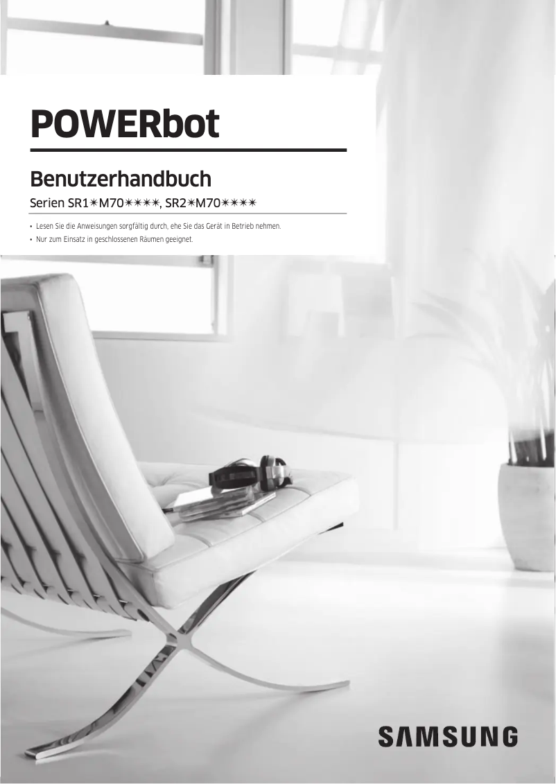 First page image of the manual for POWERbot Smart Control