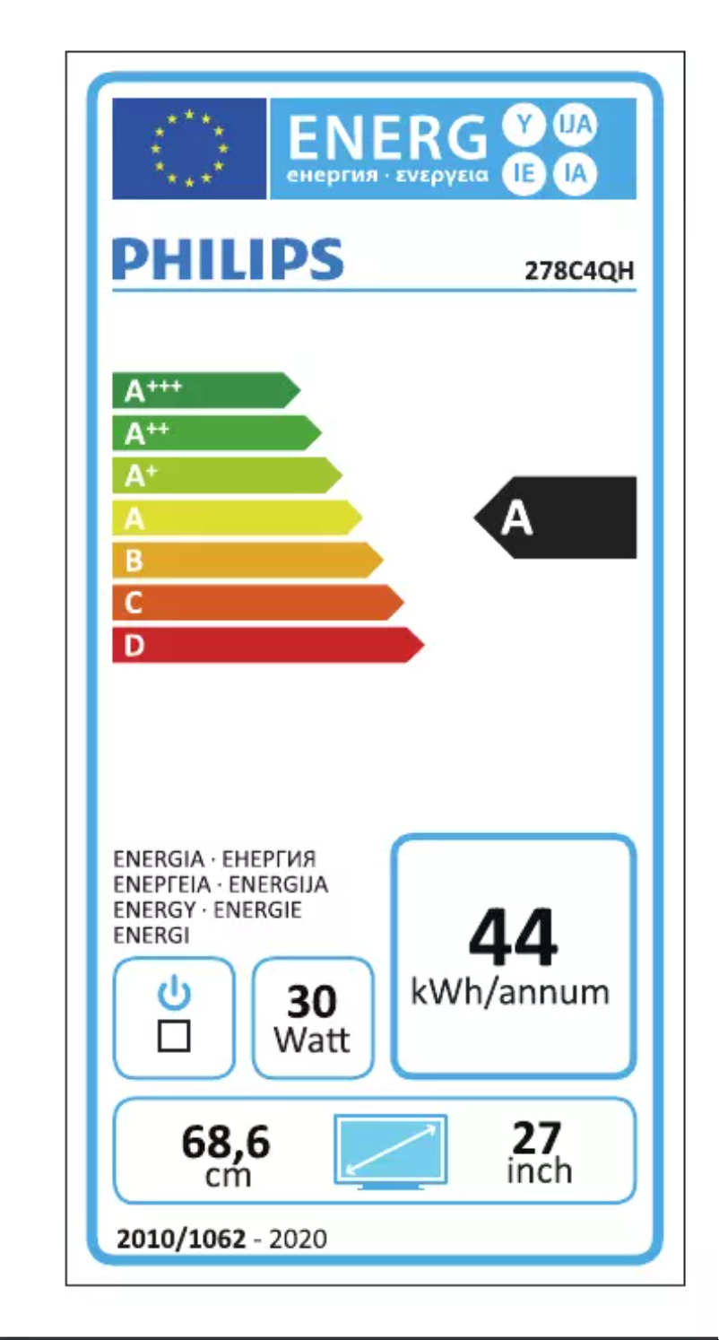 First page image of the manual for Brilliance 278C4QHSN