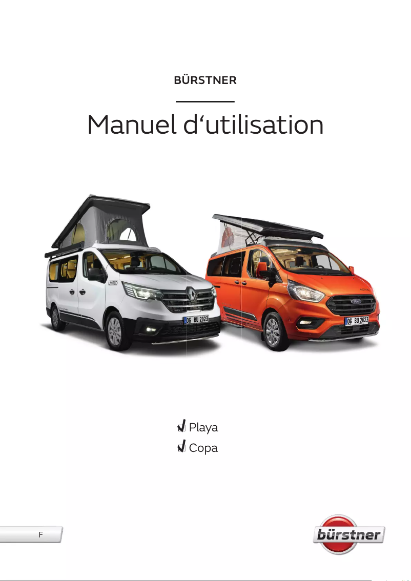First page image of the manual for Copa (2023)