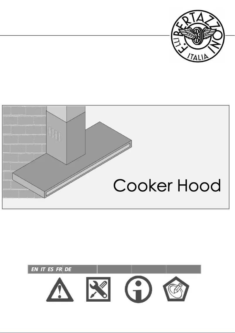 Page 1 of the manual User Manual Bertazzoni KG120CONX