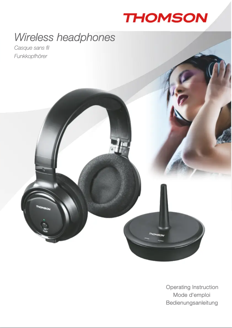 First page image of the manual for WHP 3203 PLL