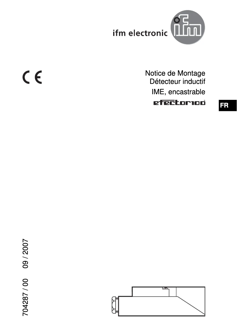 First page image of the manual for IM0011