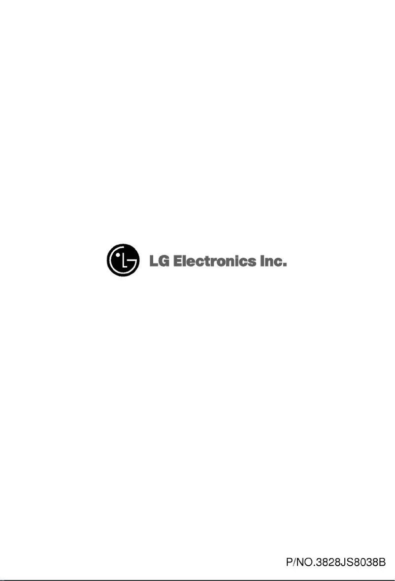 First page image of the manual for GC-204SQW