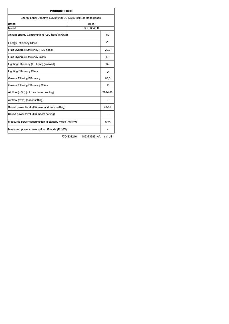 First page image of the manual for ADE 604 S