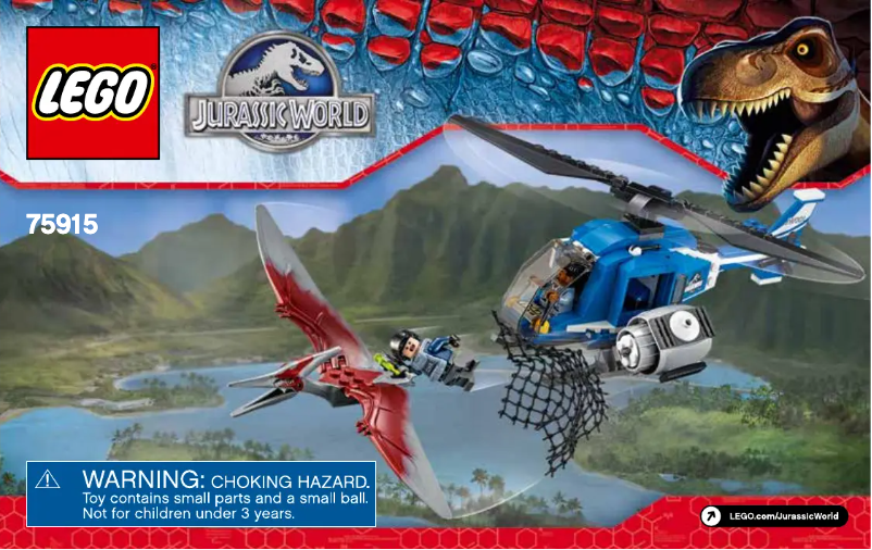 Page 1 of the manual User Manual Lego Jurassic World 75915