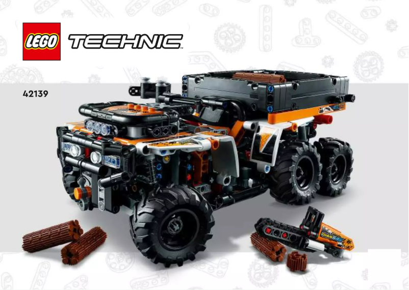 Page 1 of the manual User Manual Lego Technic 42139