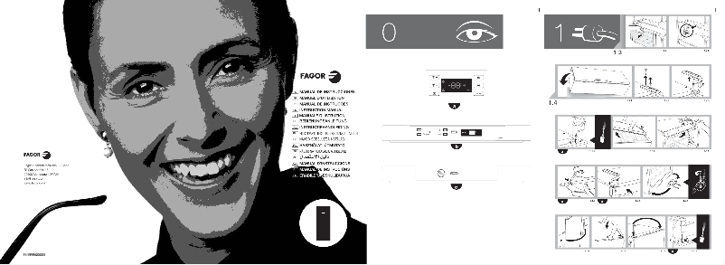 Page 1 of the manual User Manual Fagor FFK1674XW