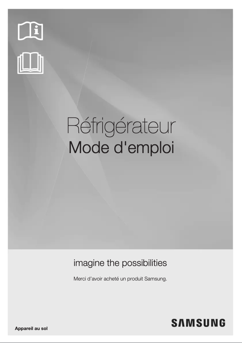 First page image of the manual for RT25FARADWW