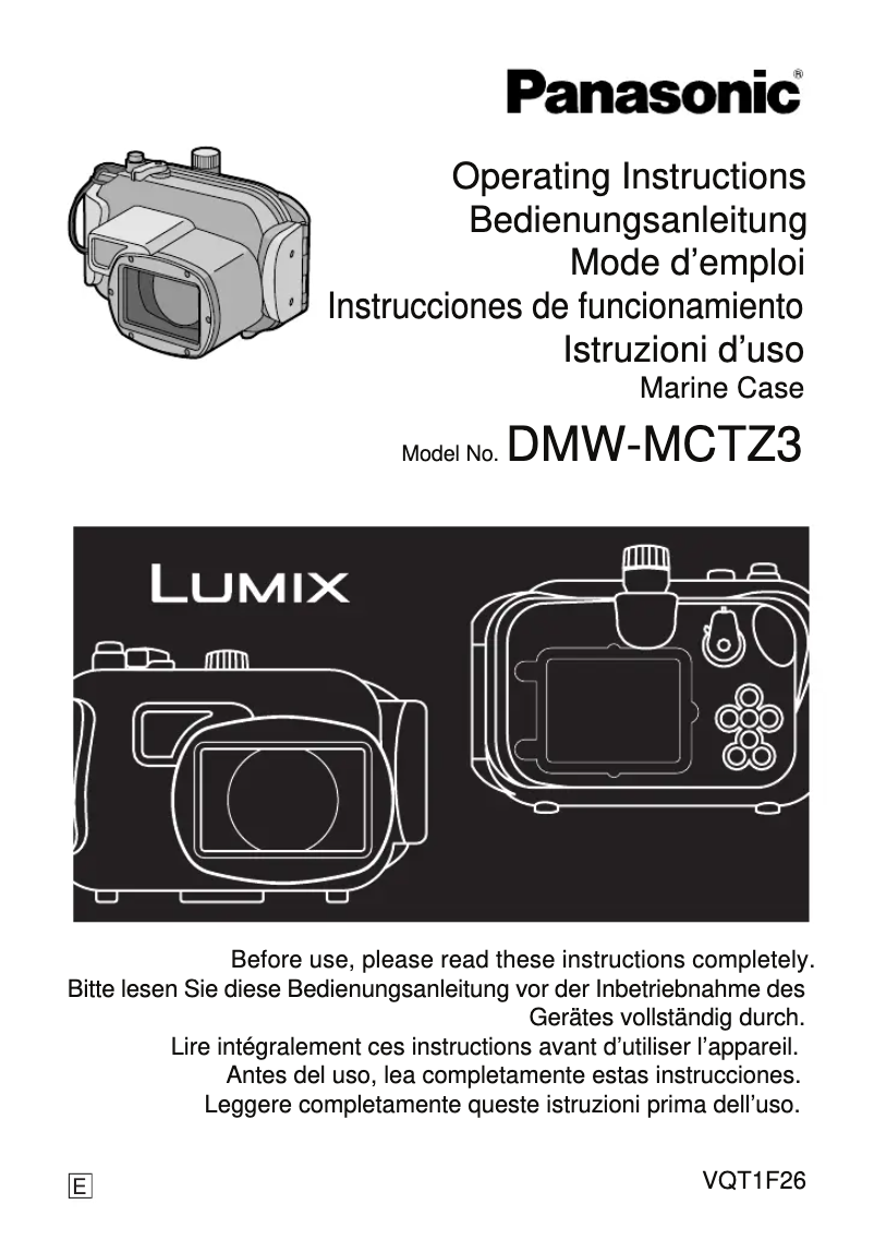 First page image of the manual for Lumix DMW-MCTZ3