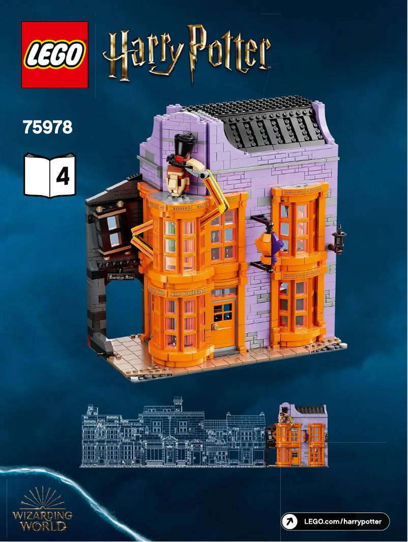 Page 1 of the manual User Manual Lego Harry Potter 75978