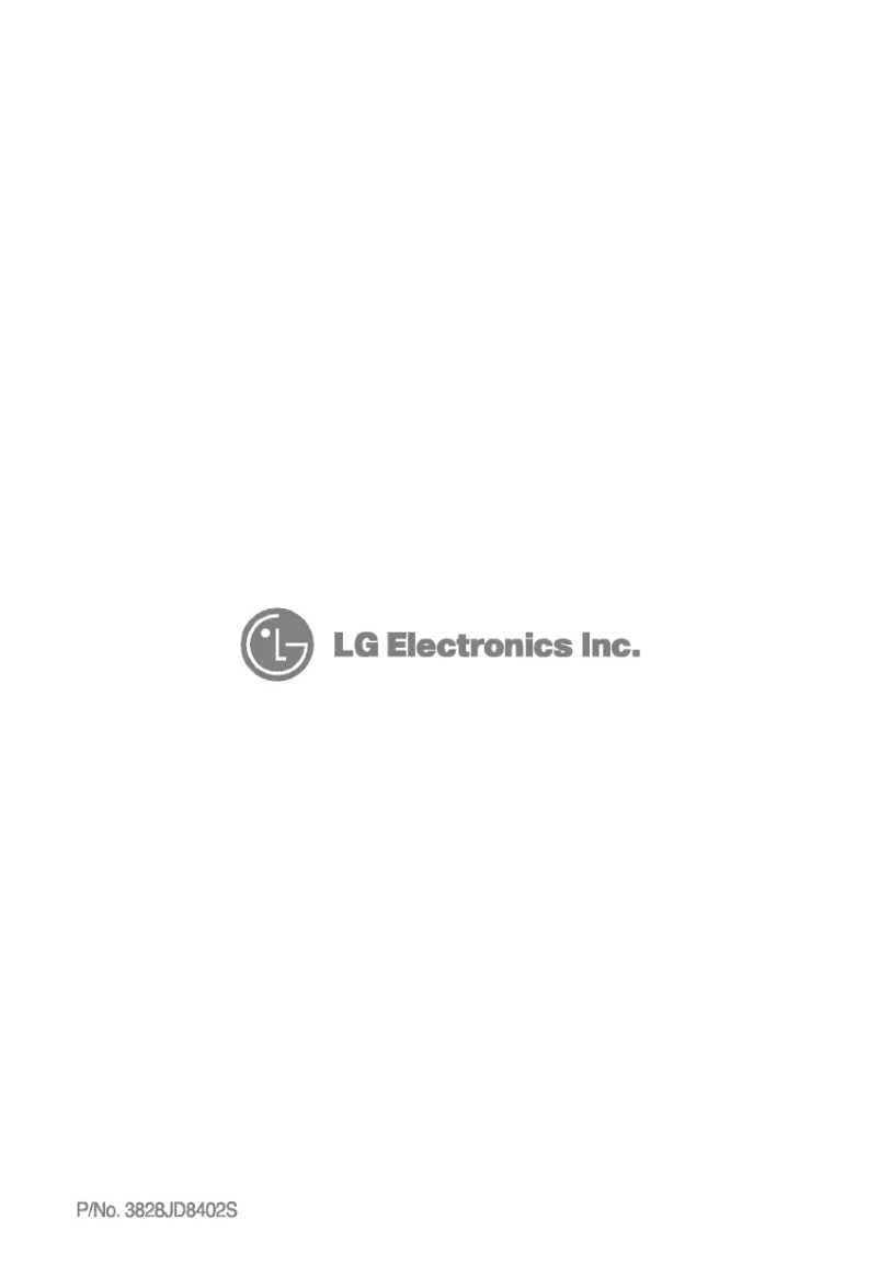 First page image of the manual for GR-S392GC