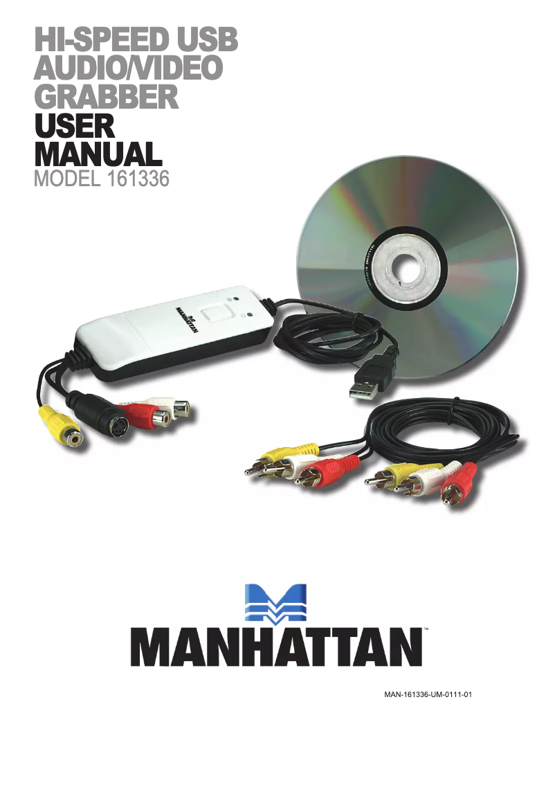 Page 1 of the manual User Manual Manhattan 161336