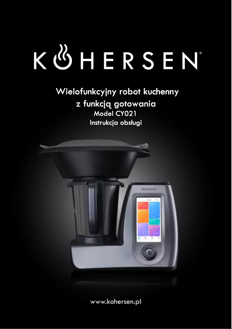 Page 1 of the manual User Manual Kohersen CY021