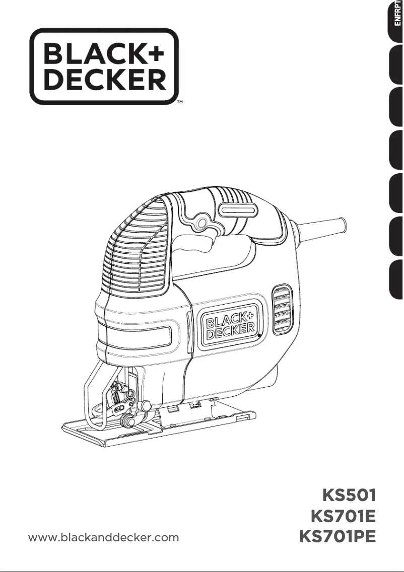 First page image of the manual for KS701E