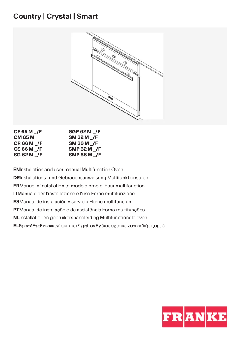 Image de la première page du manuel de l'appareil CF 65 M OA/F Smart Plus