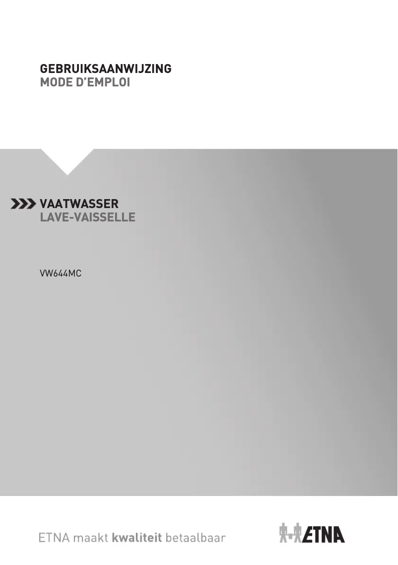 Page 1 of the manual User Manual Etna VW644MC