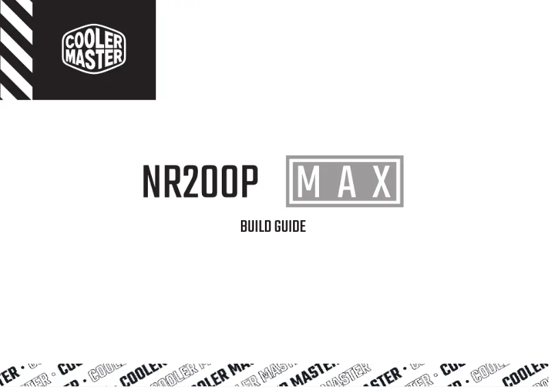 First page image of the manual for MasterBox NR200P