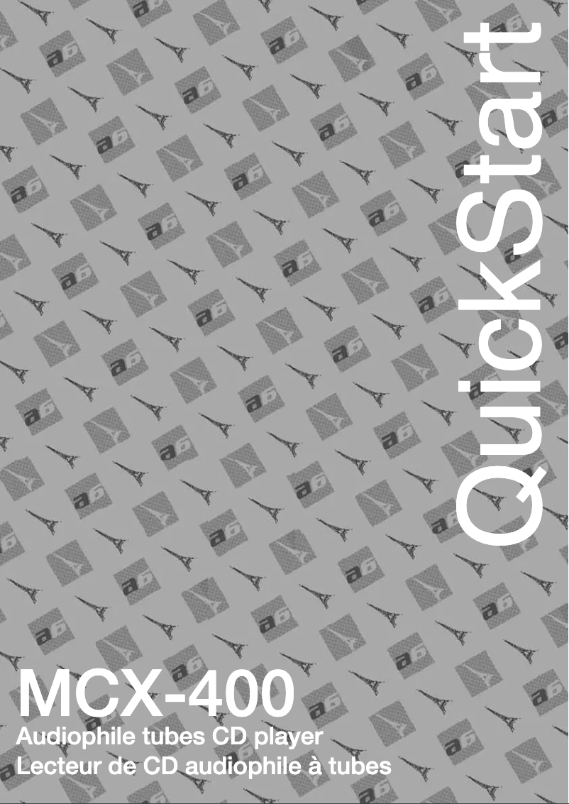 Page 1 of the manual User Manual Advance MCX 400