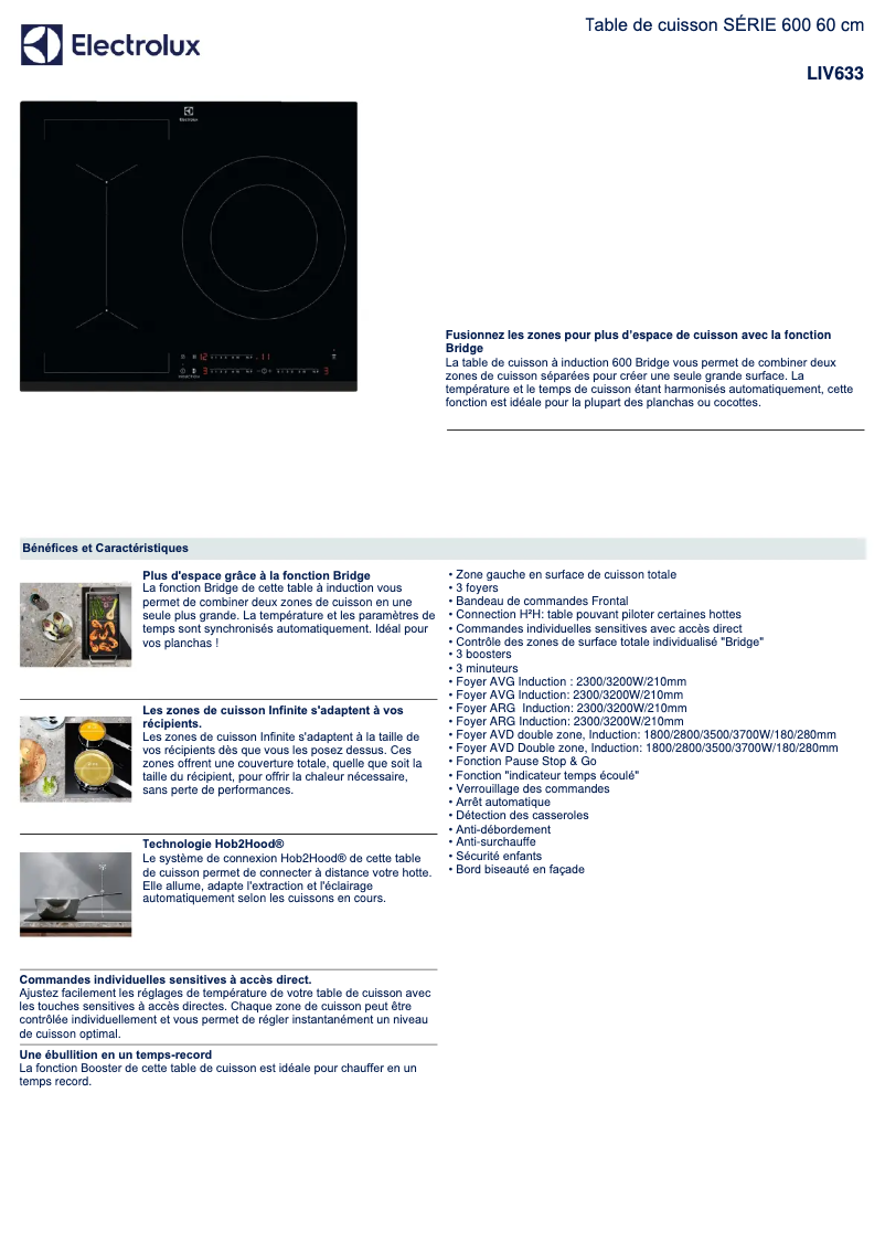 First page image of the manual for LIV633