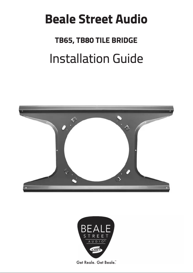 First page image of the manual for TB65