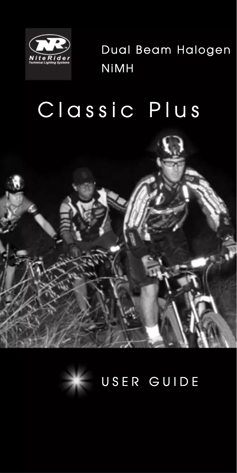 Page 1 of the manual User Manual NiteRider Classic Plus