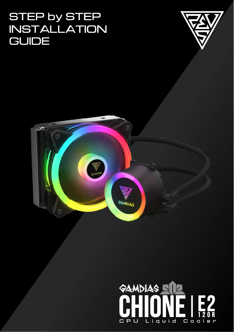 First page image of the manual for Chione E2-120R