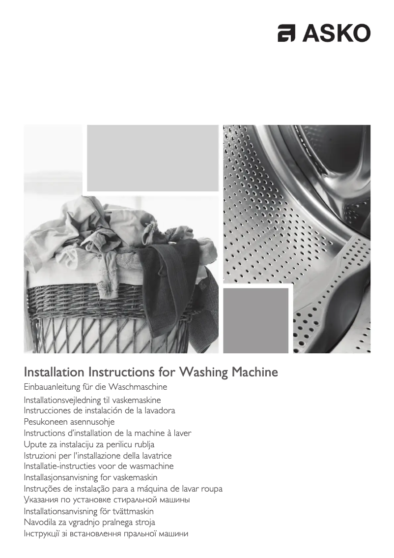 First page image of the manual for W 6984 W
