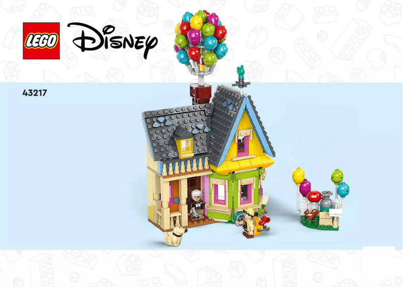 Page 1 of the manual User Manual Lego Disney 43217