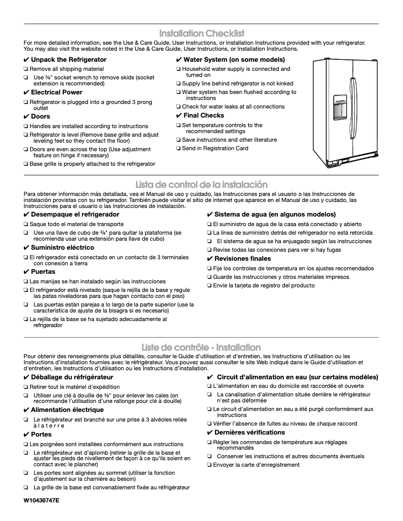 First page image of the manual for 51115